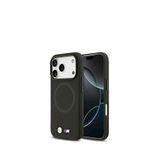 Bmw Iphone 17 Pro M Logolu Delikli M Dizayn Magsafe Uyumlu Siyah Telefon Kılıfı