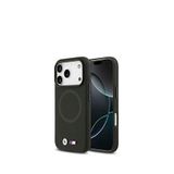 Bmw Iphone 17 Pro Max M Logolu Delikli M Dizayn Magsafe Uyumlu Siyah Telefon Kılıfı