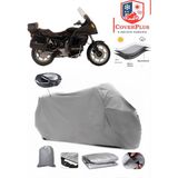 Bmw K 1100 Lt Branda Gri Arka Çanta Uyumlu(Topcase) Motosiket Brandası Motor Örtüsü Çadır Su Geçirmez Motosiklet Kılıfı Motor Brandası,lastikli,taşıma Torbalı
