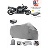 Bmw K 1300 R Branda Gri Arka Çanta Uyumlu(Topcase) Motosiket Brandası Motor Örtüsü Çadır Su Geçirmez Motosiklet Kılıfı Motor Brandası,lastikli,taşıma Torbalı
