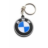 BMW Logo Anahtarlık Sade Tasarım – Premium Metal Oto Aksesuar