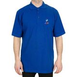 Bmw Logo M Power Kalp Üzeri Polo Yaka Mavi Tişört - 2XL