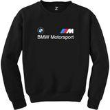 Bmw Logo M Power Motorsport Siyah Sweatshirt - 2XL