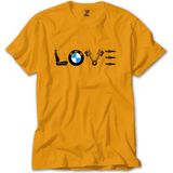 Bmw Love Sarı Tişört - 2XL