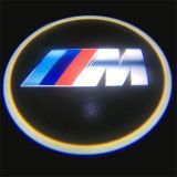Bmw M Araçlar İçin Pilli Yapıştırmalı Kapı Altı Led Logo