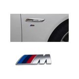 Bmw M Logo Amblem Yapıştırmalı Küçük 2 Adet