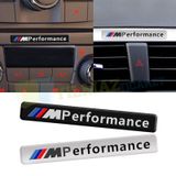Bmw M Performance Torpido Logo Amblem Arma Metal Siyah-Gümüş 1 Ad