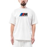 Bmw M Power Motorsport Oversize Beyaz Tişört - XL