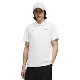 Bmw Mms Essentials Erkek Beyaz Günlük Stil Polo Yaka T-Shirt 63490002
