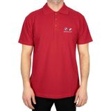 Bmw New Logo Motorsports Polo Yaka Kırmızı Tişört