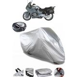 Bmw R 1100 Rt Arka Çanta Uyumlu Motosiklet Brandası Lüx Kalite Kalın Yüksek Kalite - Gri