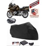 Bmw R 1250 Rt Branda Siyah Arka Çanta Uyumlu(Topcase) Motosiket Brandası Motor Örtüsü Çadır Su Geçirmez Motosiklet Kılıfı Motor Brandası,lastikli,taşıma Torbalı