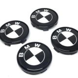 BMW SİYAH JANT GÖBEĞİ TAKIM 4 PCS 68X65