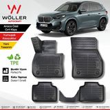 Bmw X1 Paspas 2022 Sonrası Uyumlu 3D Havuzlu Wöller Paspas - Siyah
