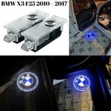 Bmw X3 F25 2010 2017 Uyumlu Kapı Altı Led Aydınlatma Araca Özel 3 Boyutlu Logo Lazer Işık 2li Set