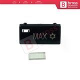 Bmw X5 E53 2000-2006 5 Serisi E39 1996-2003 64116915812 İçin 1 Adet Klima Kontrol Max Düğme Kapağı
