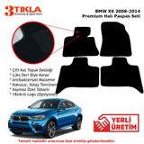 Bmw X6 E71 2008-2014 Lüks Halı Paspas Siyah