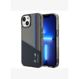 BMW Yarı Transparan Dizayn Çizgili iPhone 14 Kılıf