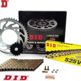 BMW ZİNCİR DİŞLİ SETİ F 900 R (900 cc) (2020-2022) / F 900 R / 900cc / ZİNCİR: DID-525VX3 (Gold)-122/ ÖN DİŞLİ: S