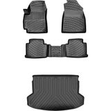 Bmy Oto Aksesuar Honda Jazz 2009-2014 3D Araca Özel Paspas ve Bagaj Havuzu Set - Siyah