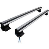 Bmy Oto Aksesuar TrophyBars Kilitlenebilir (130 cm) Gri Ara Atkı - Nissan Navara (2016 Sonrası) Pick-Up ile Uyumlu Tavan Barı BMG-AAG0190