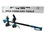 Bn-5 Cordless Tools Ltj-6A Zz-01 2 Pcs Set 6&Amp;Quot; Budama Dal Kesme Testere=Şarjli--Yağsiz - Zincirli + Şarjli Bağ Makasi Teleskopik U