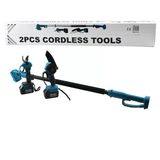 Bn-5 Cordless Tools Ltj-6A Zz-01 2 Pcs Set 6&Amp;Quot; Budama Dal Kesme Testere=Şarjli--Yağsiz - Zincirli + Şarjli Bağ Makasi Teleskopik Uzayan Metal Sap=120--195Cm (5047)