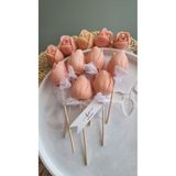 bn.starlights Hediyelik Lale Mum, Nişan, Düğün, Babyshower gb Hediyelik ( 15 adet)