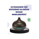 BN01 Uçucu Yağ Uyumlu Renkli LED Işıklı Nemlendirici
