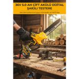 BN5 36V 5.0 Ah Çift Akülü Dijital Şarjlı Testere