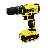 BN5 Profesyonel Dynamic 24 W 5 Ah Darbeli Çift Akülü Şarjlı Matkap