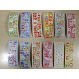 BNG STR 5 Adet 12 cm x 4 cm Çıkartma Lazer Sticker Seti Defter Telefon Süsü - 1 Adet - Çok Renkli