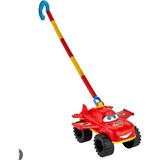 BNG STR Oyuncak Kanatlı Jeep Baston Saplı Sopalı Itmeli Oyuncak Araba 23 cm - Çok Renkli