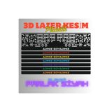 BNP Kişiye Özel Lazer Kesim Piano Black Pleksi Plakalık ( 2 Adet)