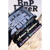 BnP LAZER İsme Özel Hologram Yazı Piano Black Motor Plakalık