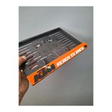 BnP LAZER Motor Plakalık KTM lazer pleksi