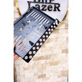 BnP Lazer Papatya Piano Black Pleksi Motor Plakalık