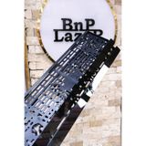 BNP LAZER PİANO BLACK / PARLAK SİYAH YAZISIZ PLEKSİ PLAKALIK (2 ADET)