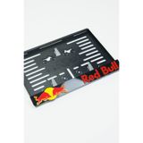 BnP LAZER Siyah RedBull 3d Pleksi Motor Plakalık (15x25cm)