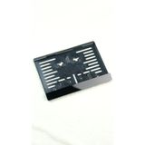 BNP PİANO BLACK / PARLAK SİYAH PLEKSİ MOTOSİKLET PLAKALIK (YAZISIZ)