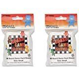 Board Game Sleeves Arcane Tinmen Küçük Tahta Oyun Kartı Kılıfları - 44 mm x 68 mm - 2'li Paket - 200 Kol Toplam