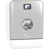 Bob Daan Tech Tezgah Üstü Mini Bulaşık Makinesi 6 Program 4 Kişilik Enerji Sınıfı F - Parlak Gümüş