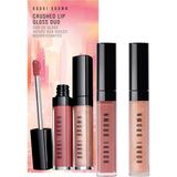 Bobbi Brown Lip Gloss Duo Set Force Of Nature / Bare Sparkle - Çok Renkli