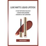 Bobbi Brown Luxe Matte Liquid Lipstick - 8 Saate Kadar Kalıcı Nemlendirme Etkili Likit Mat Ruj - Weekender - 6ml