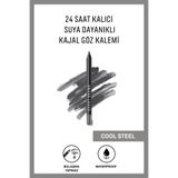 BOBBI BROWN Suya Dayanıklı 24 Saat Kalıcı Kajal Göz Kalemi - Cool Steel