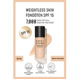 Bobbi Brown Weightless Skin 24 Saat Kalıcı Fondöten Spf 15 - Doğal ve Mat Bitişli - Warm Porcelain - 30 ml