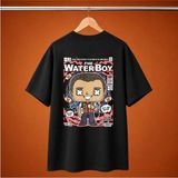 Bobby Boucher The Waterboy Oversize Tisort - Siyah - XL