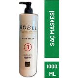 Bobel Hair Mask 3 1000 Ml Saç Maskesi Gerçek Kontrol ve Canlılık Sağlayan Etkili Formül