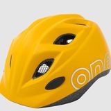 Bobike One S Children's Bicycle Helmet, Mustard Yellow, Size Small