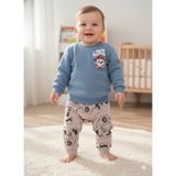 Bobişko Laura Baby Erkek Bebek Çocuk Alt Üst Eşofman Takımı - 12 - 18 Ay - Çok Renkli